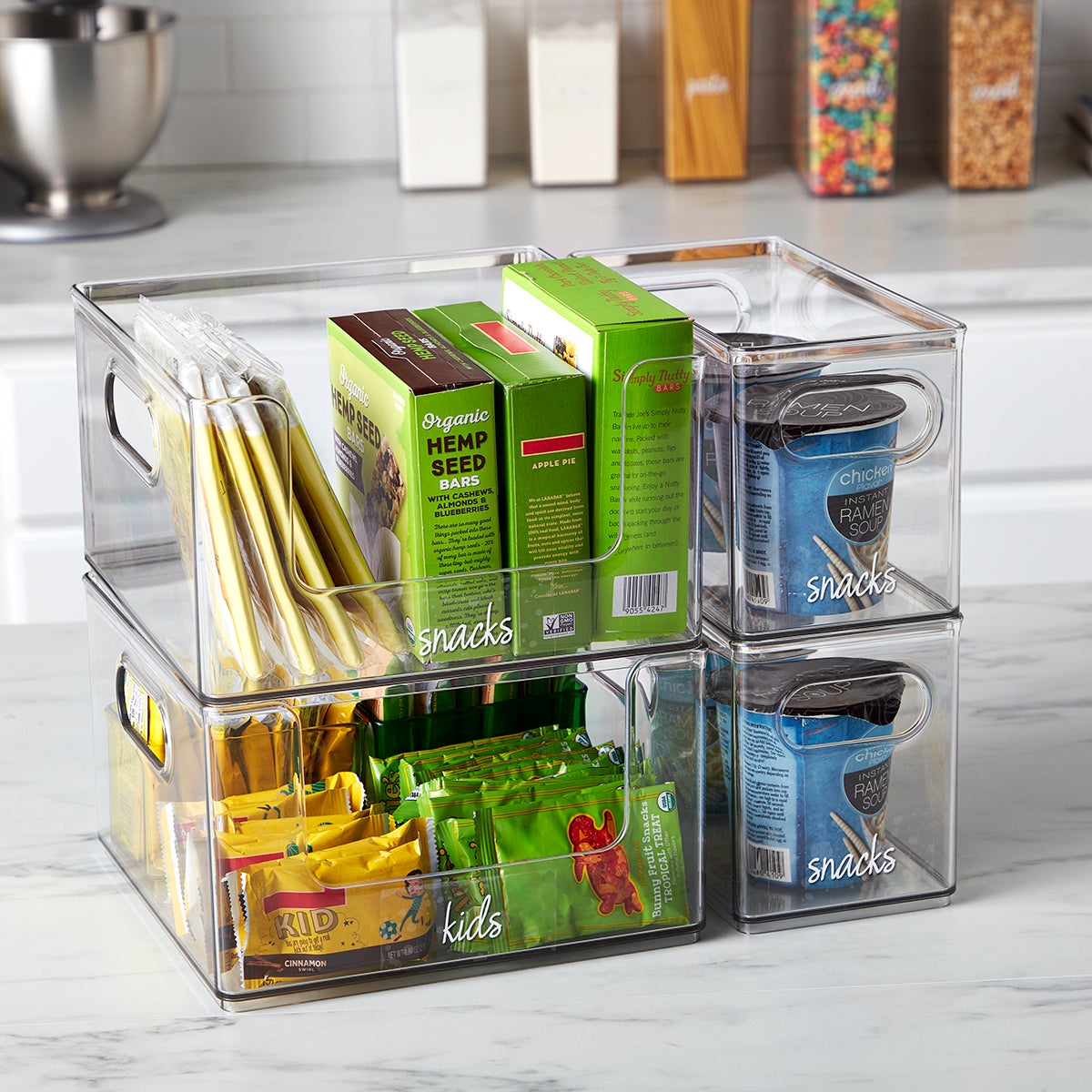 The Home Edit Stacking Pantry Bin The Container Store